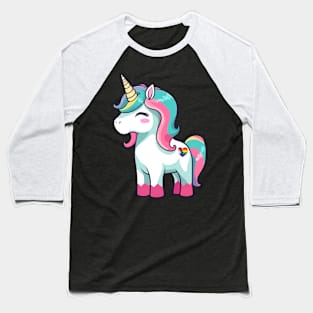 LGBTQIA+ Pride Unicorn Baseball T-Shirt